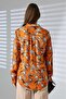 Orange Color Regular Women's Tunic Shirt - 3