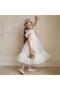 Lozere Girls' American Satin Tulle Evening Dress, Girls' Evening Dress, Graduation Dress Ball Gown - 2