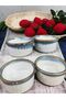 Sufle Bowl - Presentation Bowl - Air Fryer Container Porcelain 6 Pieces - 6