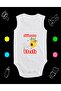 Sister's Honey Printed Cotton Combed Cotton Snap Fastener Baby Bodysuit