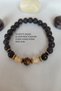 Certified Smoky Quartz, Citrine, Hematite Natural Stone Bracelet