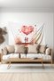 Magic of Love Patterned Wall Tapestry Tapestry Suede Textured Fabric
