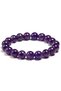 Unisex Bead Model Protecting Against Stress Amethyst Bracelet Real Natural Stone 1st Class Quality - 2