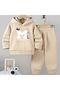 Printed Children's Tracksuit Set Unisex Oversize Pattern