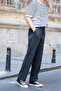 Men's Lycra Straight Cut Loose School Pants - 2