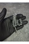 Transparent Glass Natural Stone Rosary - 2