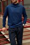 Men's, Slim-Fit, Old Money, Half-Neck Knit Sweater