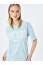 College Printed Crew Neck Short Sleeve Comfortable Fit T-Shirt