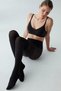 Black Over Knee Pantyhose