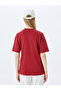 Slogan Printed Crew Neck Short Sleeve Comfortable Fit T-Shirt - 4
