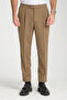 Men's Elastic Waist Thick Stamp Look Casual Pants