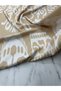 Beige Pattern Dress Shirt Tivil Satin Fabric Our Product Is Sold in Pieces 1 Piece 1 Meter - 2