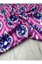 Pink Ikat Pattern Dressmaking Shirtmaking Tivil Satin Fabric Our Product Is Sold by Pieces 1 Piece Is 1 Meter
