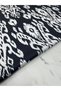 Black Ikat Pattern Dressmaking Shirtmaking Tivil Satin Fabric Our Product Is Sold by Pieces 1 Piece Is 1 Meter - 4