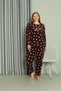 Fashion Line Welsoft Fleece Women's Plus Size Pajama Set 808041 - 2