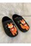 Women's Winter House Slippers Blackorange - 3