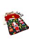 New Year's Gift, New Year, Hanging Book/Tablet/E-Book Bag – Pouch (Santa Claus) - 4
