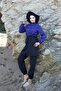 Fully Covered Hijab Swimsuit with Adjustable Elastic Waist, Set of 3 - 5