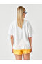 X Şahika Ercümen - Text Printed T-Shirt - 4