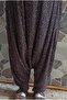 Mother's Shalwar, Elastic Fabric, Floral Patterned Shalwar, Young People's Shalwar - 3