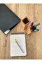 Natural Decorative Wooden Pen Holder - 4