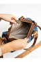 Polo Women's Gray 4-Compartment Adjustable Long Strap Hand and Shoulder Bag - 5