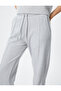 Jogger Sweatpants with Elastic Waist and Pocket Detail - 5