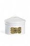 Vintage Style Luxurious Metal Biscuit Storage Container, an Elegant Touch to Your Kitchen, 19X19X17Cm - 2