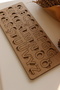 Montessori Wooden Turkish Alphabet Educational Puzzle