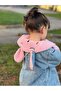 Girl's Denim Coat with Bag Gift and Fur Inside - 5