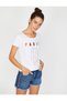 Women's White T-Shirt 8YAK13051OK - 2