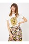 Women's Ecru T-Shirt 8YAK13016QK - 2