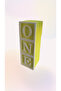Strafor One Sarı Küp 25cm - 2
