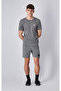 Modern Sport Bermuda Gray Men's Shorts-220383-Kz001