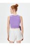 Tie Detailed Sports Bra U Neck - 4