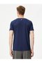 Crew Neck Short Sleeve Sports T-Shirt - Slogan Printed - 4
