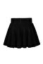 Girl's Pleated Velvet Skirt