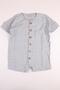 Muslin Jumpsuit Organic Short Sleeve Summer Jumpsuit Gray - 3