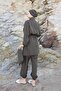 Atlas Elastic Waist Modest Hijab Swimsuit 4-Piece Set with Bag and Bonnet Khaki - 8