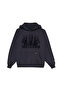 Anthracite Rhinestone Stone Sweatshirt Hoodie