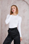 Women's Leila Cotton Long Sleeve Bodysuit - 3