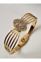 Gold Stainless Steel Clamp Stone Model - 3