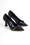 Women's Heeled Engagement Evening Dress Shoes - 3