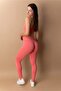 Push up High Waist Seamless Gather Sports Leggings - 3