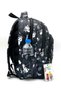 3-Piece Set of First School Bag Set Girl Child Character Patterned Black Primary School Bag - 4