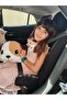 Car Pillow and Belt Set Christmas Road Companion Pillow Belt Car Stroller Decor - 2