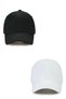 Unisex Casual Sports Hat 2-Piece Set with Velcro Back Adjustable