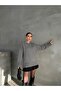 Mohair Knitted Soft Textured Loose Women's Sweater