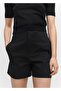 High-waisted straight-cut shorts - 6