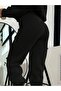 Women's Black Olso Printed Oversized Hoodie Sweatshirt Jogger Bottom Top Tracksuit Set - 4